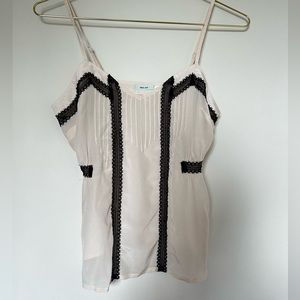 Kimchi Blue 100% silk cami